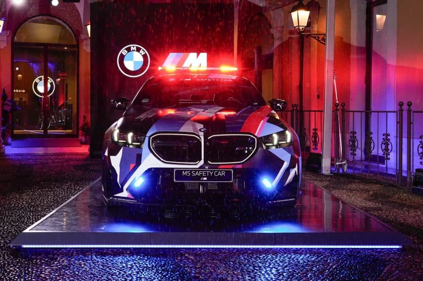 BMW M5 Touring MotoGP Safety Car Breaks Cover