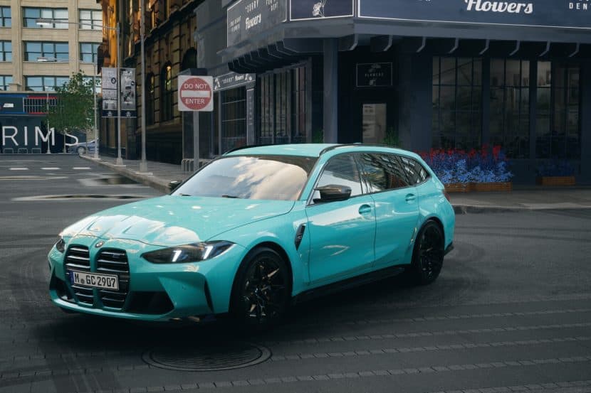 2025 BMW M3 Touring Gets Rare Borusan Turkish Blue: Video