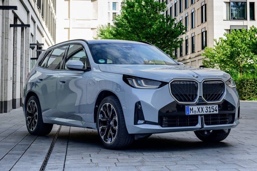 2025 BMW X3 Brooklyn Grey Poses With M Sport Package