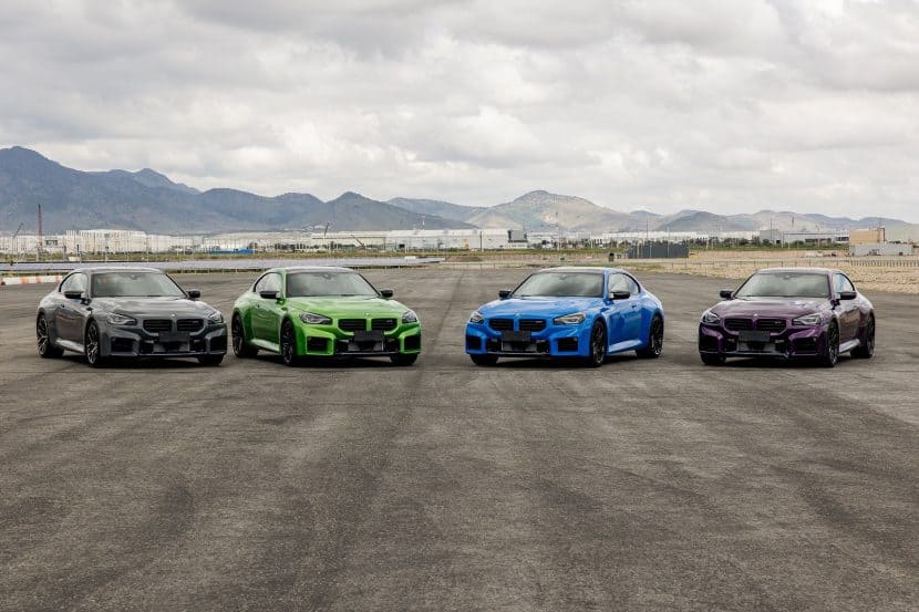 First Look: 2025 BMW M2 in Java Green, Voodoo Blue, Twilight Purple and Grigio Telesto