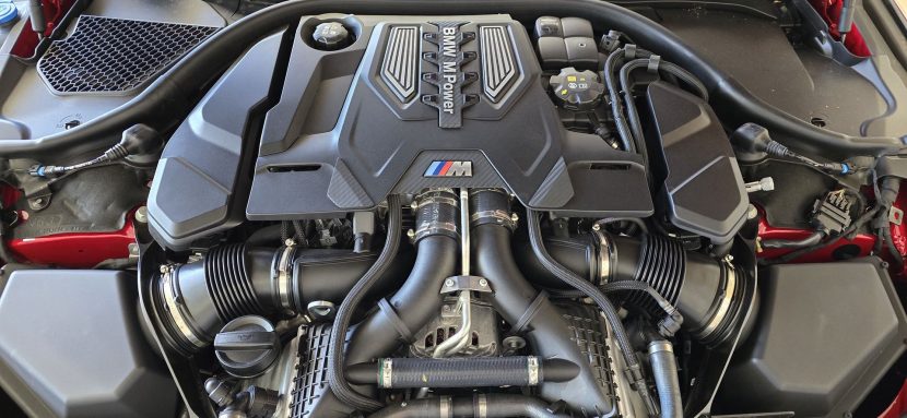 BMW M8 Competition in Imola Red