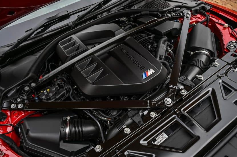 BMW S58 engine bay