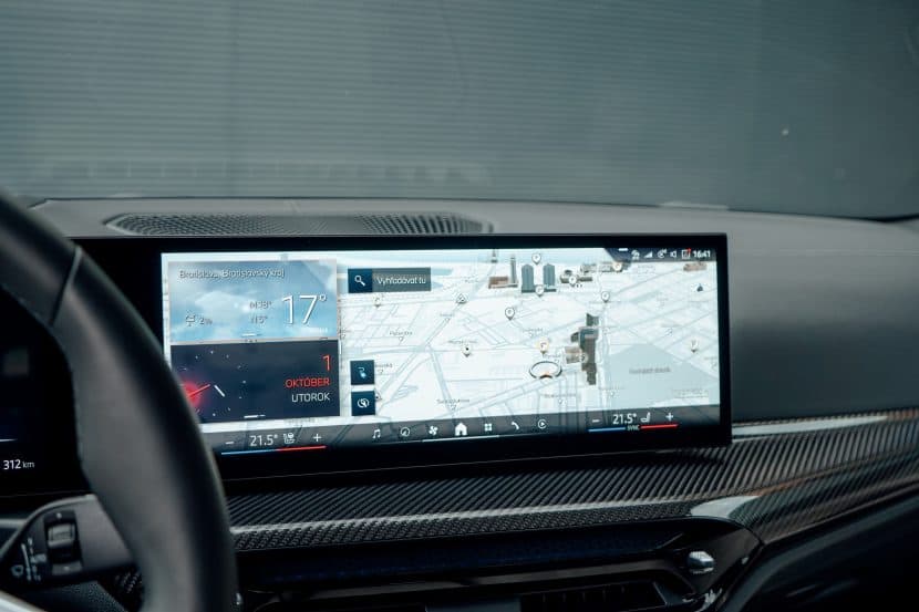 iDrive 8.5 on screen