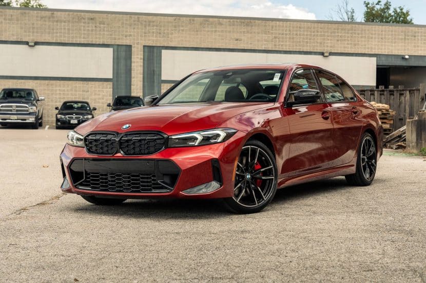 2025 BMW M340i xDrive Flaunts New Vegas Red Color