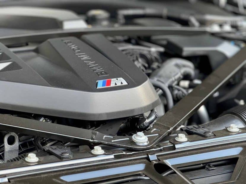 S58 twin-turbo inline-six engine in the 2025 BMW M4 Competition