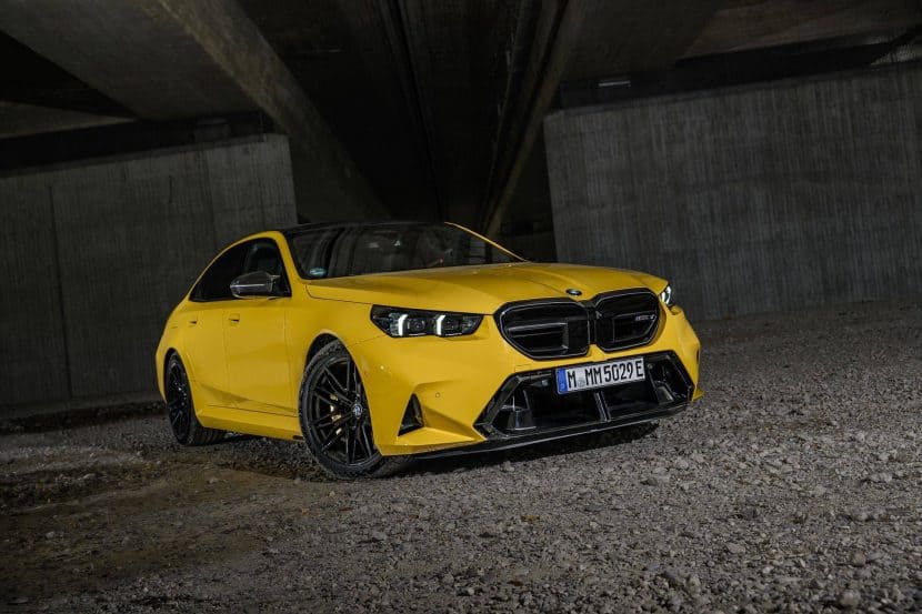 See The New M5 Drift Inside The BMW Welt: Video