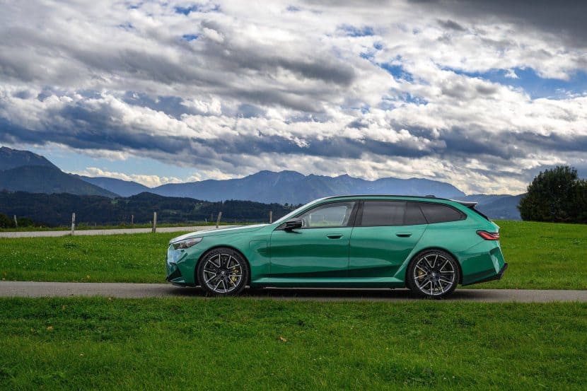 See The New BMW M5 Touring Hit 192 MPH On The Autobahn