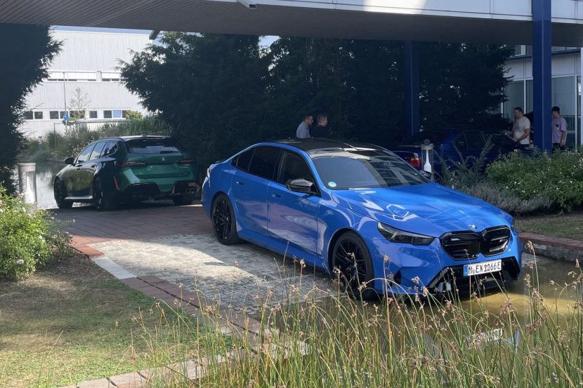 Bold in Blue: The New 2025 BMW M5 in Santorini Blue