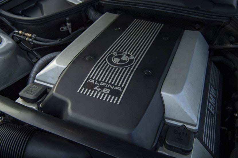 The ALPINA Roadster F5 engine