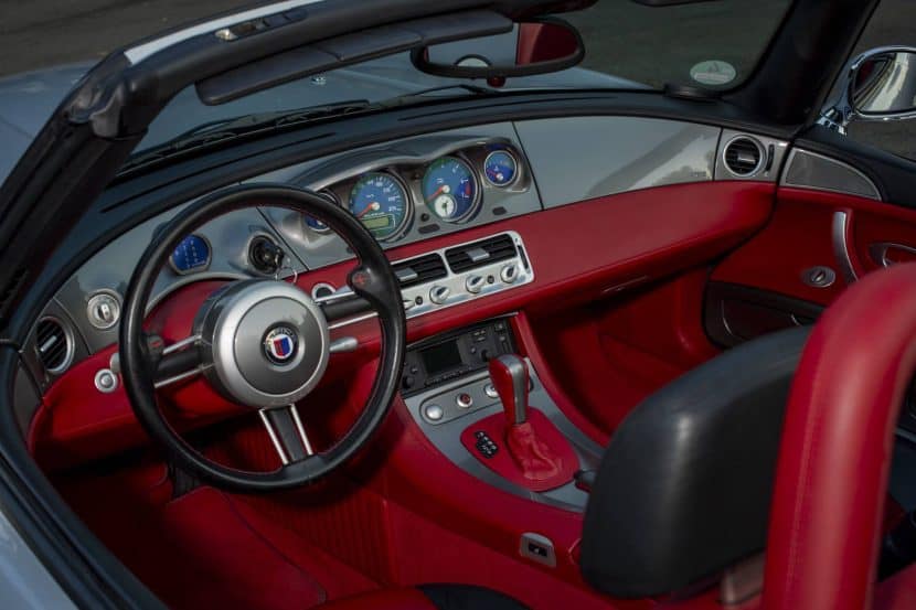 Interior design ALPINA V8 Roadster