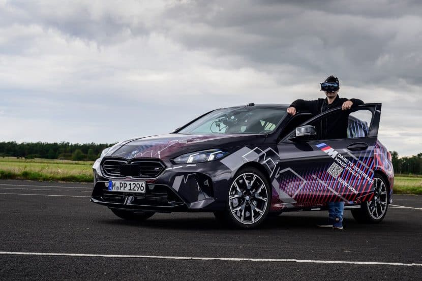 We Raced The New M135 In The BMW M Mixed Reality: Video