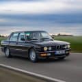 The E28 BMW M5 on the road