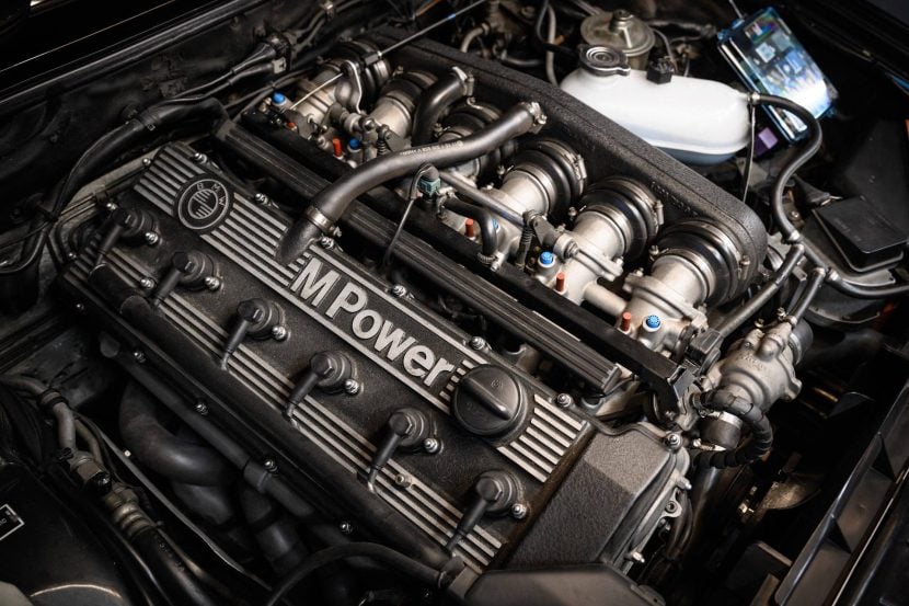 e28-bmw-m5-27 The M88 engine in the BMW M5