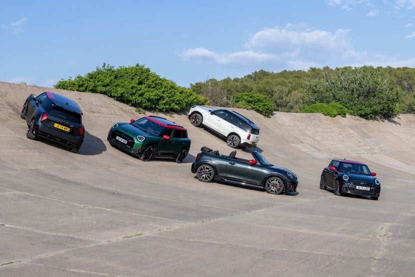 MINI Shows All Five John Cooper Works Models Together