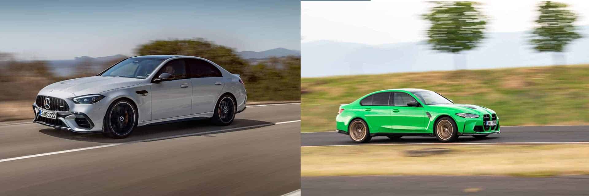 MERCEDES AMG C63 S E PERFORMANCE BMW M3 CS