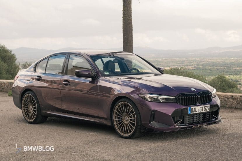 The ALPINA B4 GT Gran Coupe front view