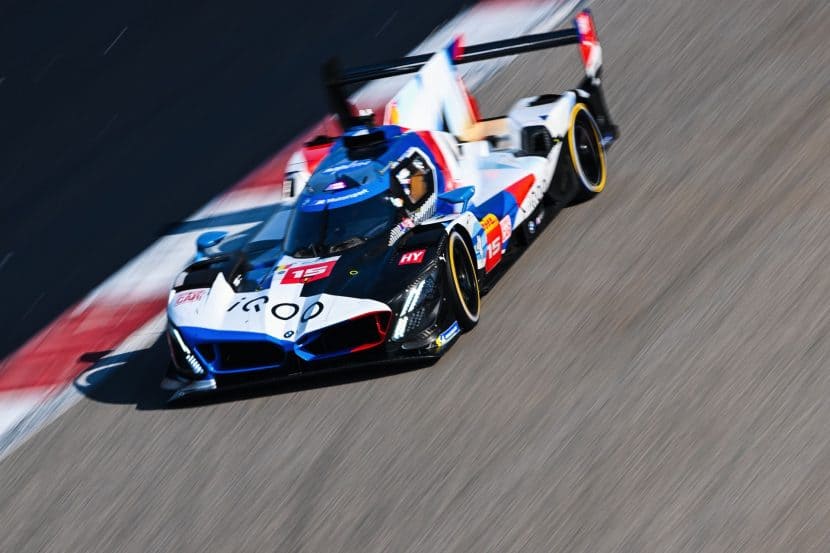 MotoGP Legend Rossi Makes Debut in the BMW M Hybrid V8