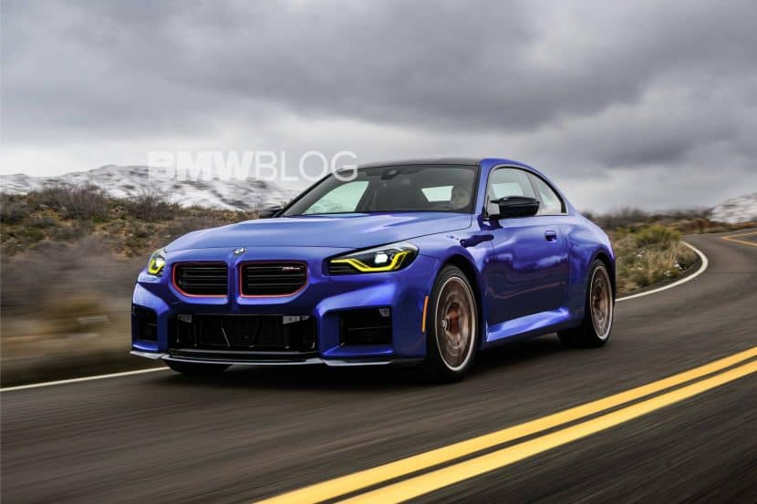 BMW M2 CS Spotted With Gold Bronze Wheels In New Spy Video