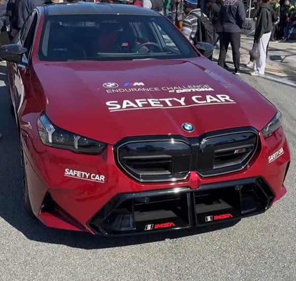 2025 BMW M5 Safety Car At Daytona 24 Hours Has Striking Spec