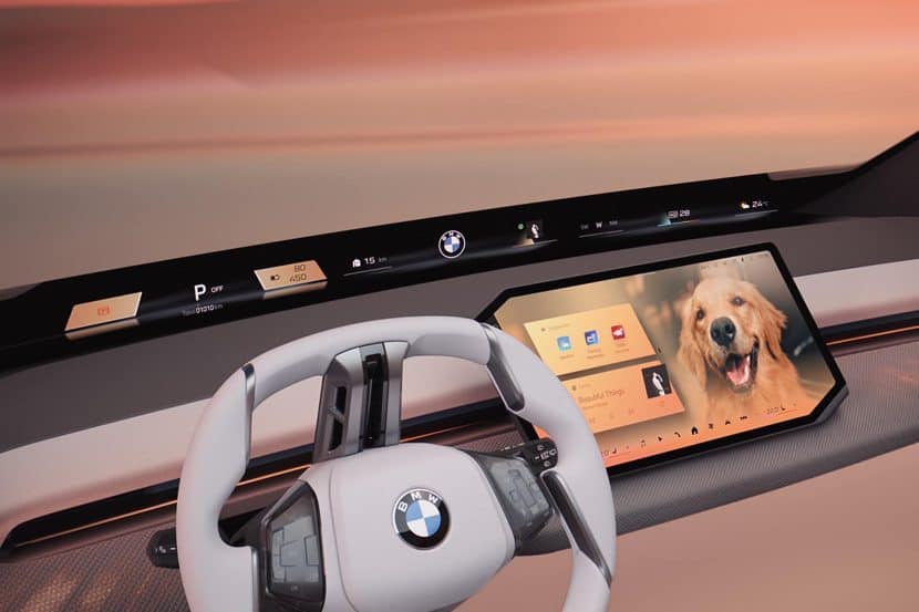 The BMW iDrive X Screen Measures 17.9 Inches