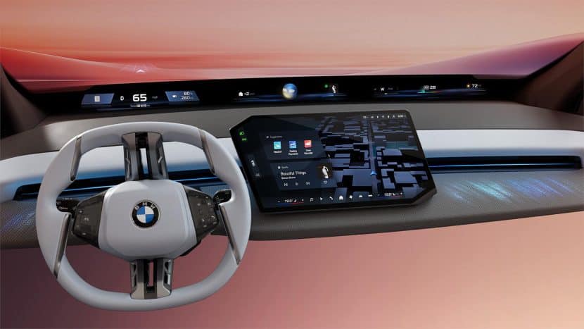 BMW iDrive X with the Panoramic Vision and new BMW Steering wheel