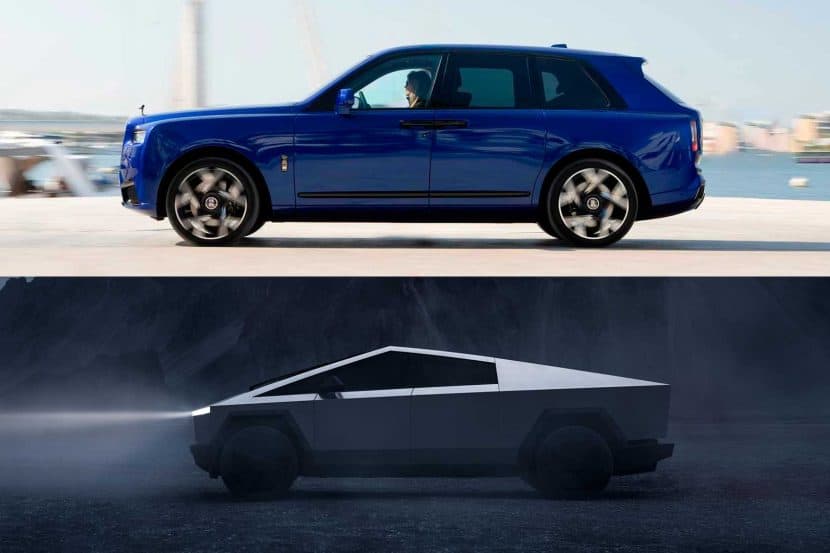 Tesla Cybertruck vs. Rolls-Cullinan – The Ultimate Drag Race