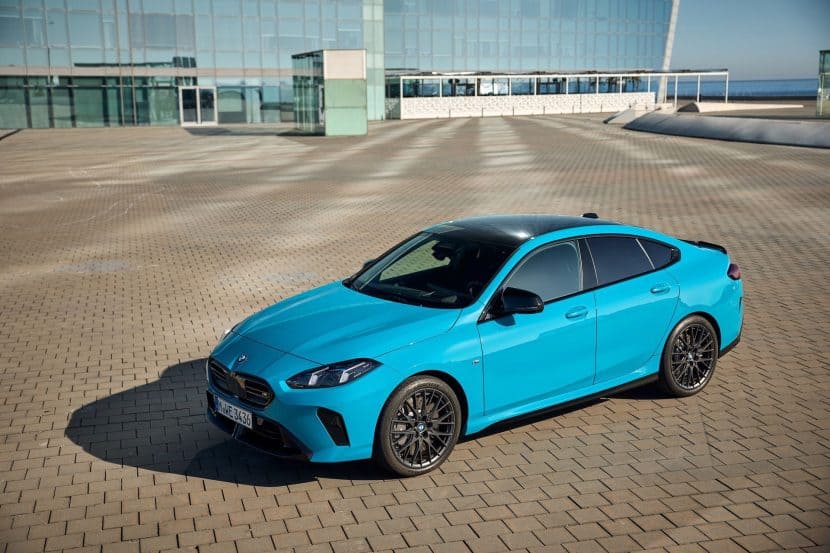 BMW M235 in Miami Blue