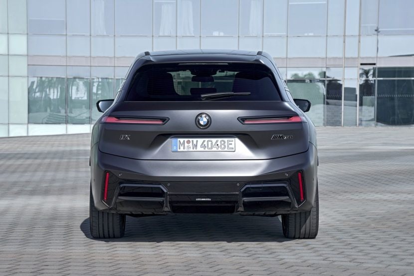 BMW iX M70 rear end