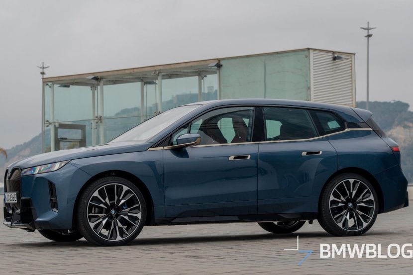 New BMW iX xDrive45 Poses With M Sport Package