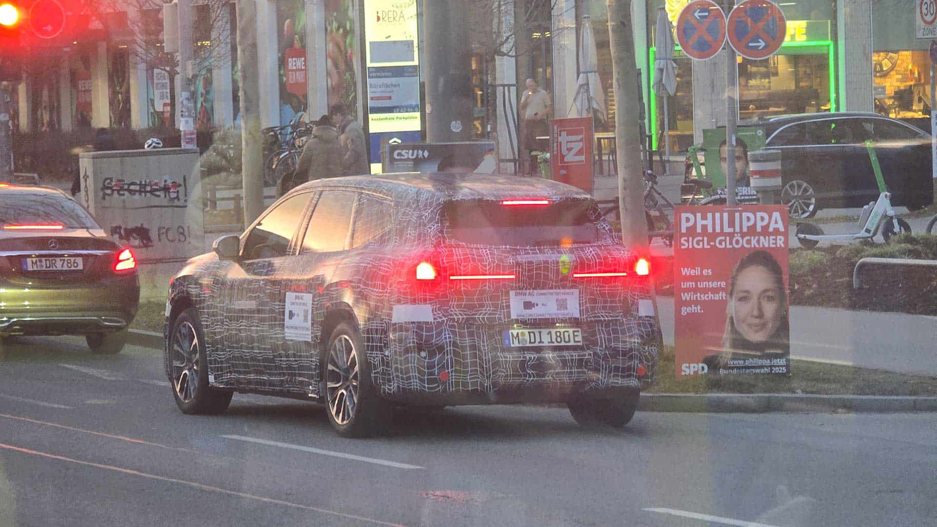 BMW iX3 Spy Photo