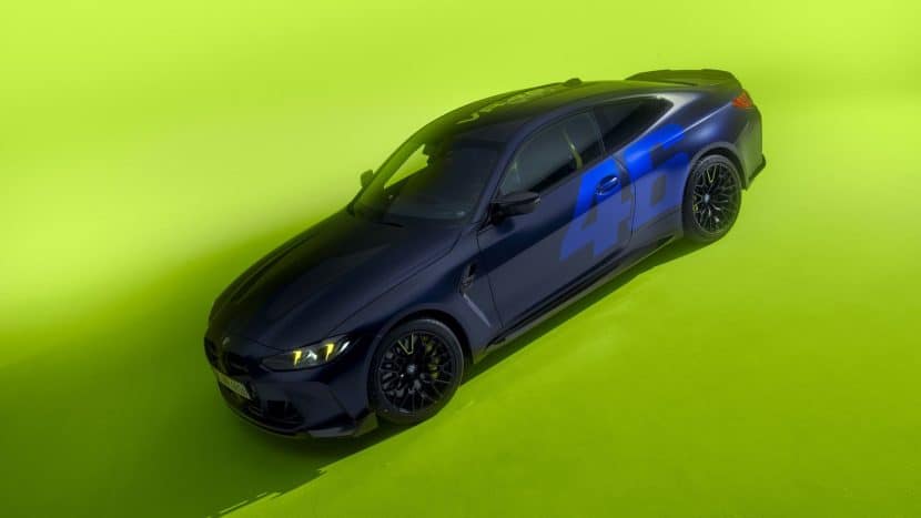 BMW M4 CS Edition VR46 Frozen Tanzanite Blue