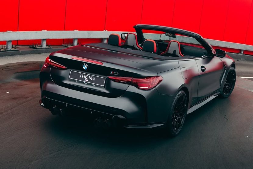 2025 BMW M4 Cabrio In Frozen Deep Grey Doesn’t Go Unnoticed