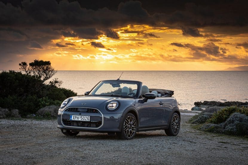 New MINI Convertible Poses In Sunny Greece