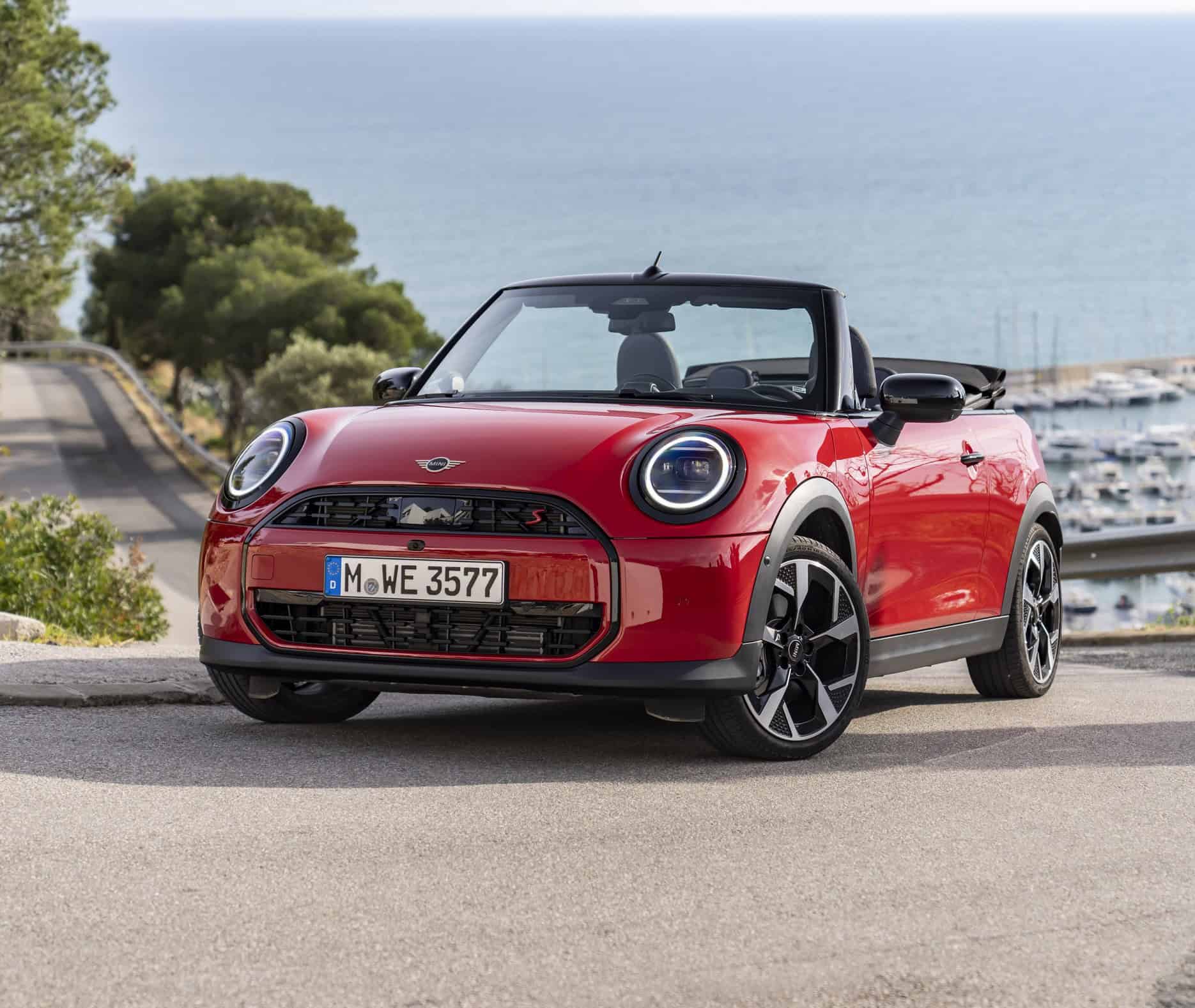 2025 MINI COOPER CONVERTIBLE S IN CHILI RED 46