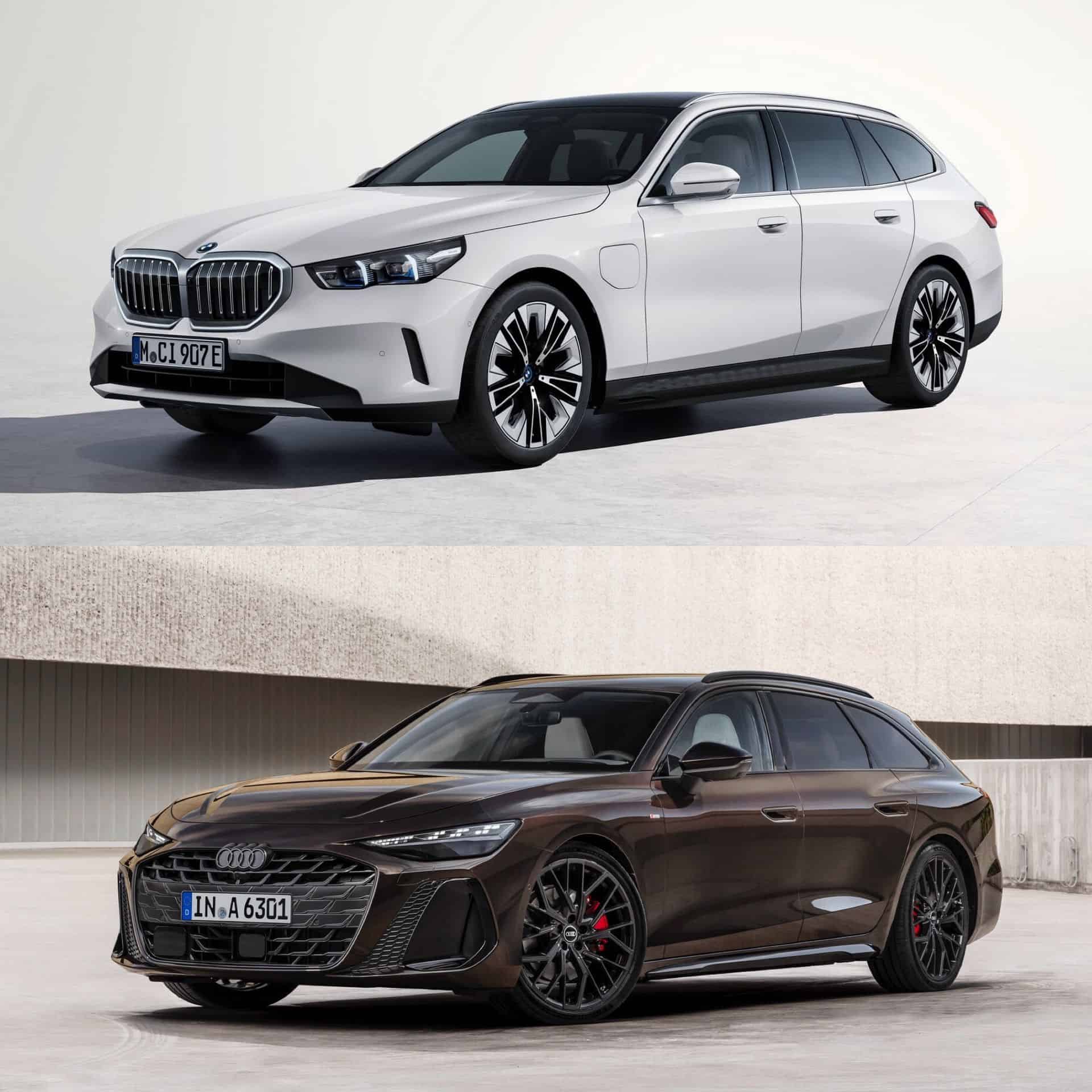 bmw 5 series touring audi a6 avant c9 00