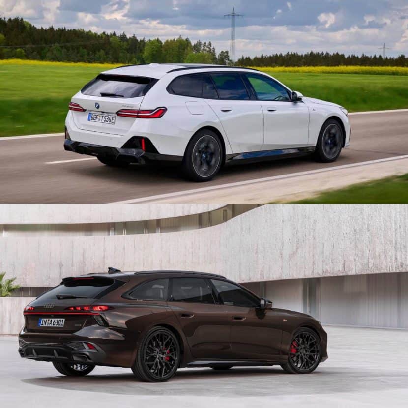 bmw 5 series touring audi a6 avant c9 01 bmw 5 series touring audi a6 avant c9 01