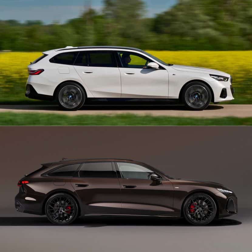 bmw 5 series touring audi a6 avant c9 03 bmw 5 series touring audi a6 avant c9 03