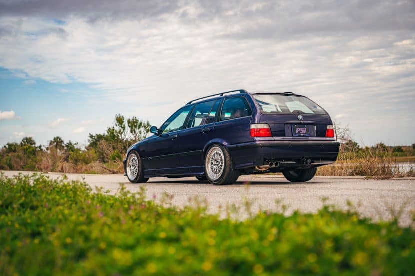 Restoring Perfection: A One-of-a-Kind BMW E36 Touring in Techno Violet