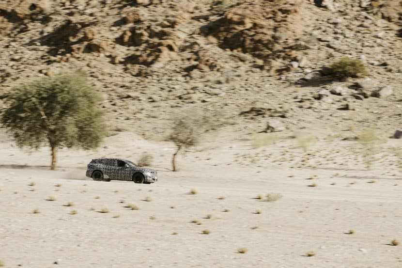 bmw ix3 hot weather testing 02