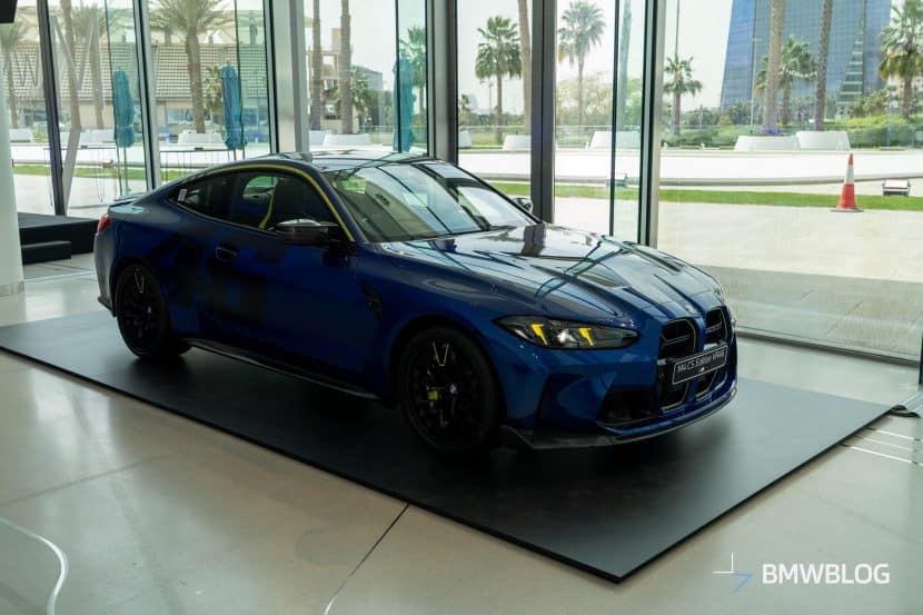 Valentino Rossi Stars In BMW M4 CS Edition VR46 Ad