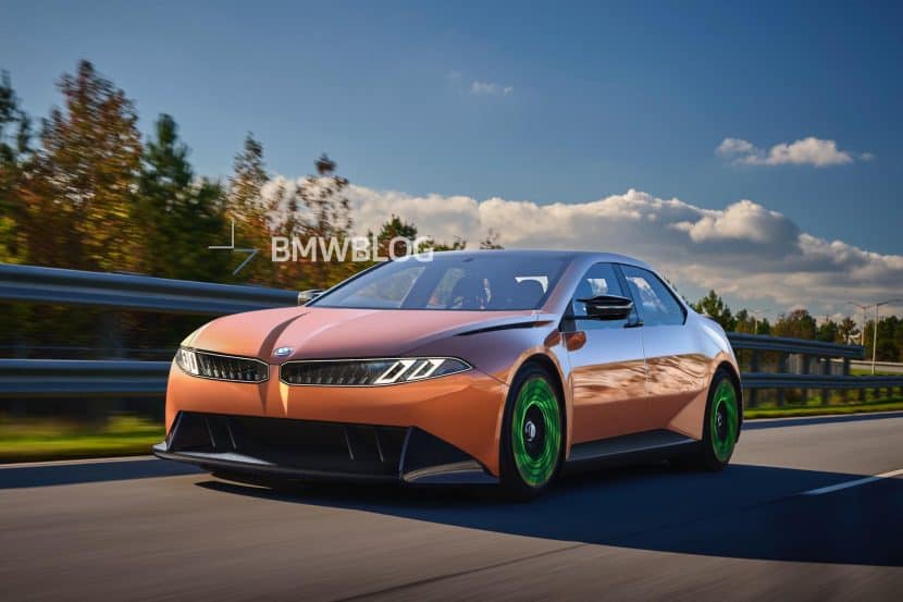 BMW VDX Rendering Imagines Hypothetical Electric Super Sedan