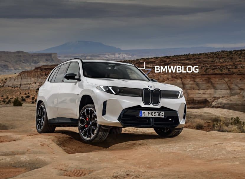 2027 BMW X5 RENDERING VEGAS RED 01 2027 BMW X5 G65 PHOTOSHOP 01