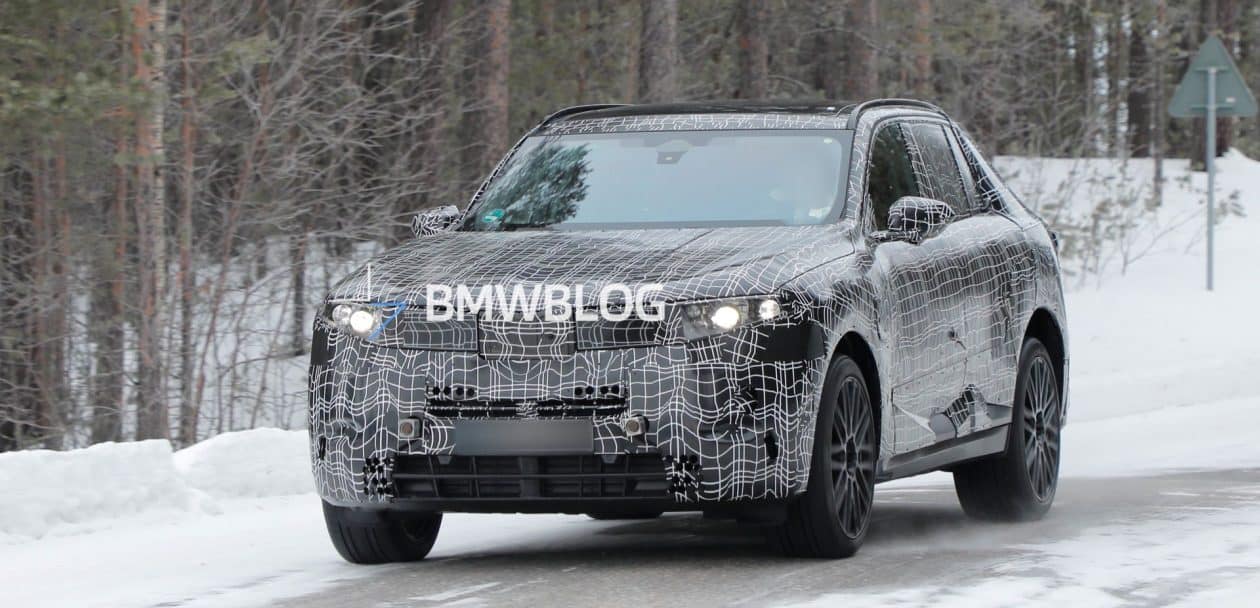 2027 BMW X5 G65 SPY PHOTOS in the snow
