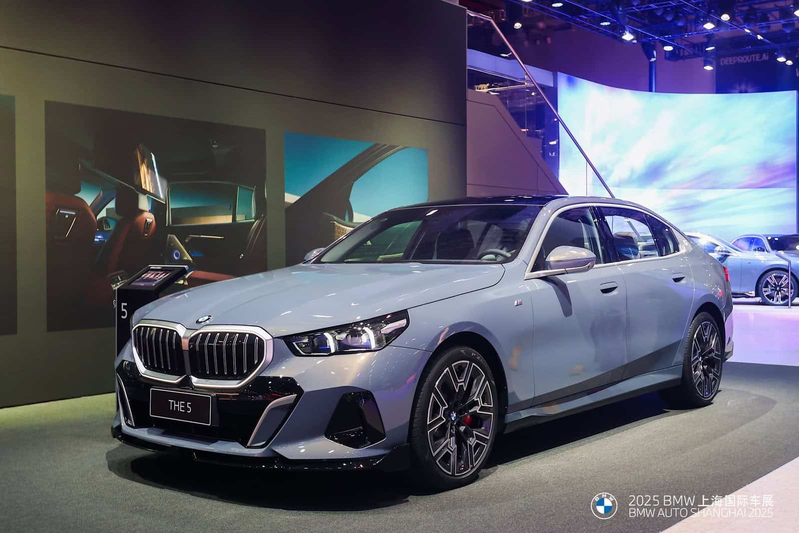 The BMW i5 long-wheelbase built in China