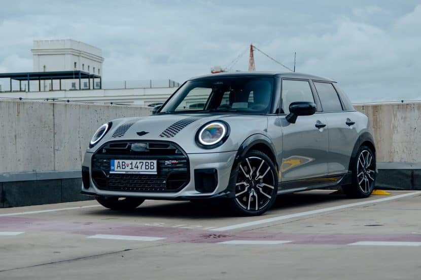 2025 MINI Cooper S Poses With JCW Goodies