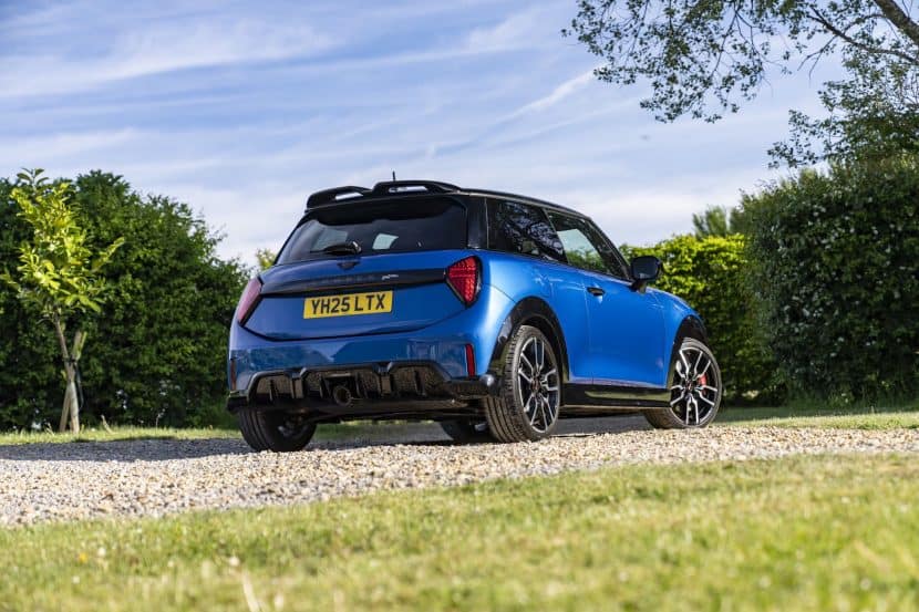 2025 MINI COOPER JCW F66 SUNSHINE BLUE 45 2025 MINI COOPER JCW F66 SUNSHINE BLUE 45