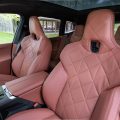 2026 BMW iX seats in Castanea Chestnut