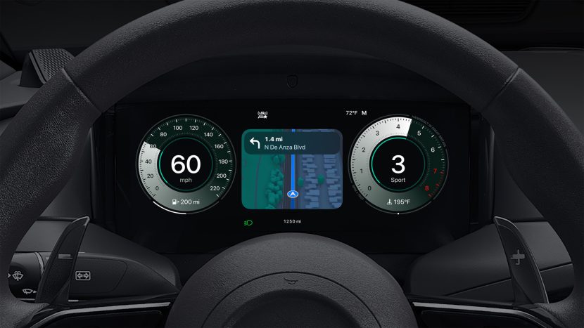 APPLE CARPLAY ULTRA Dashboard