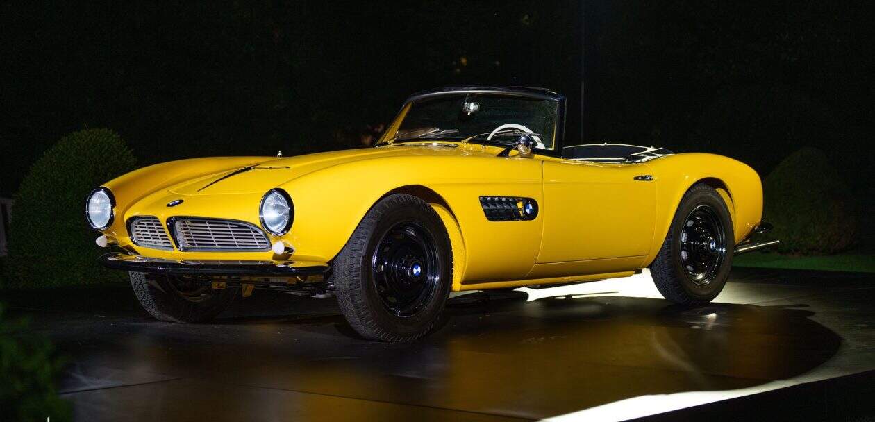BMW 507 ROADSTER YELLOW 04