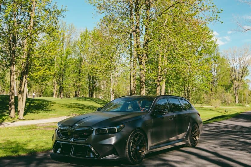 BMW’s New Super Wagon Gets Slammed: H&R Springs and More for the G99 M5